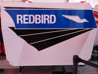 Redbird SD customized with IFR6 colors and logo