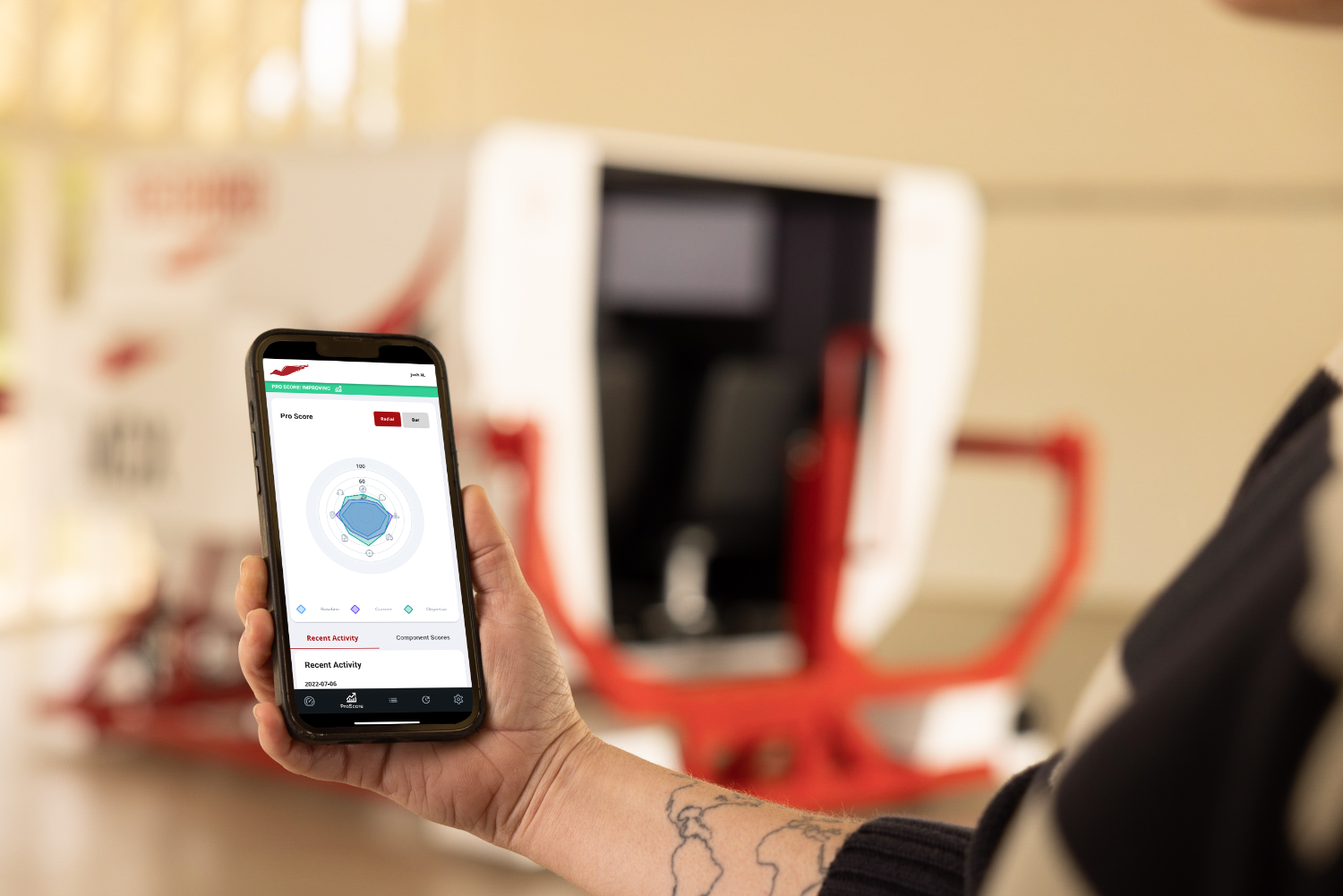 Redbird Pro on iPhone